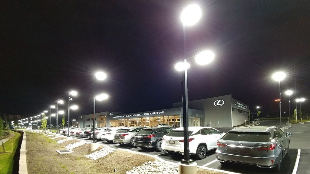 Enhanced safety by installing quality parking lot lighting