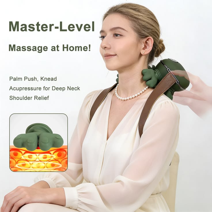 Ergonomic Design: How Contoured Massagers Target the Exact Anatomy of the Neck